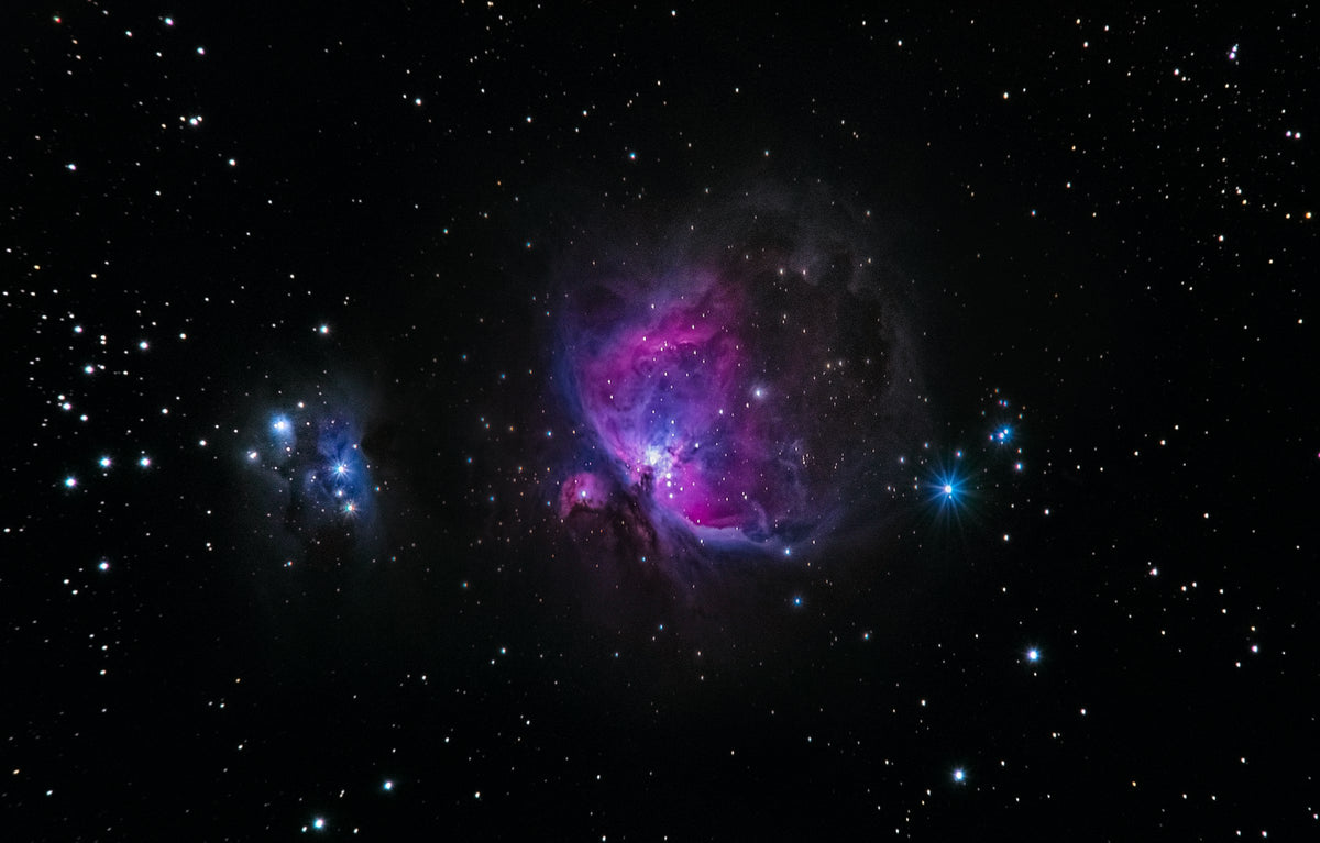 Nebula in deep space