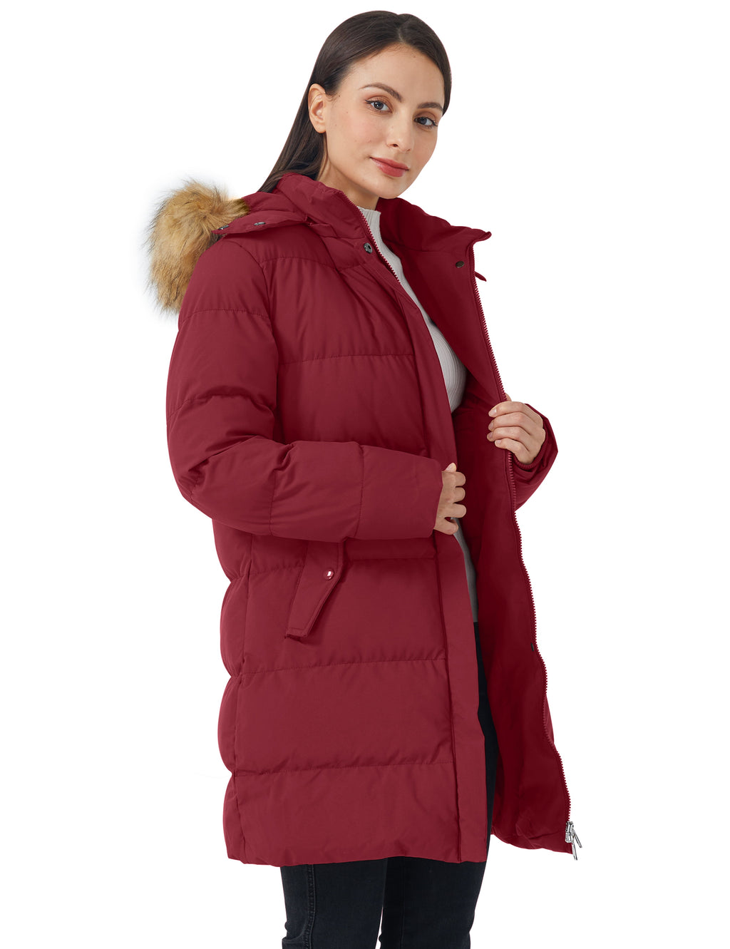 Trench Puffer — Hooded