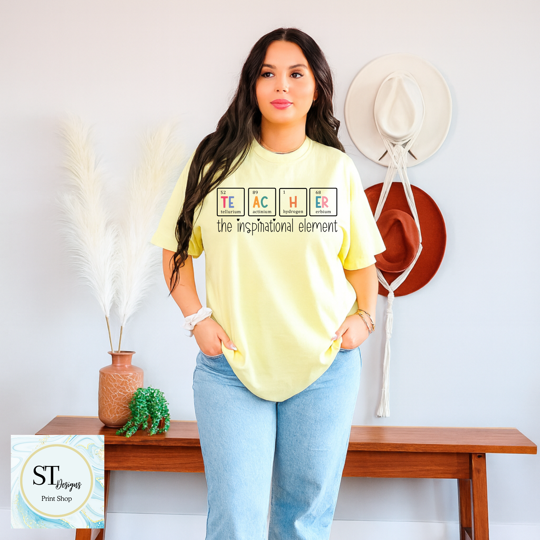 Science Teacher Crewneck Sweatshirt | Teacher Periodic Table Sweatshirt | Chemistry Teacher Gift | STEM Teacher Crewneck | Unisex S-5XL