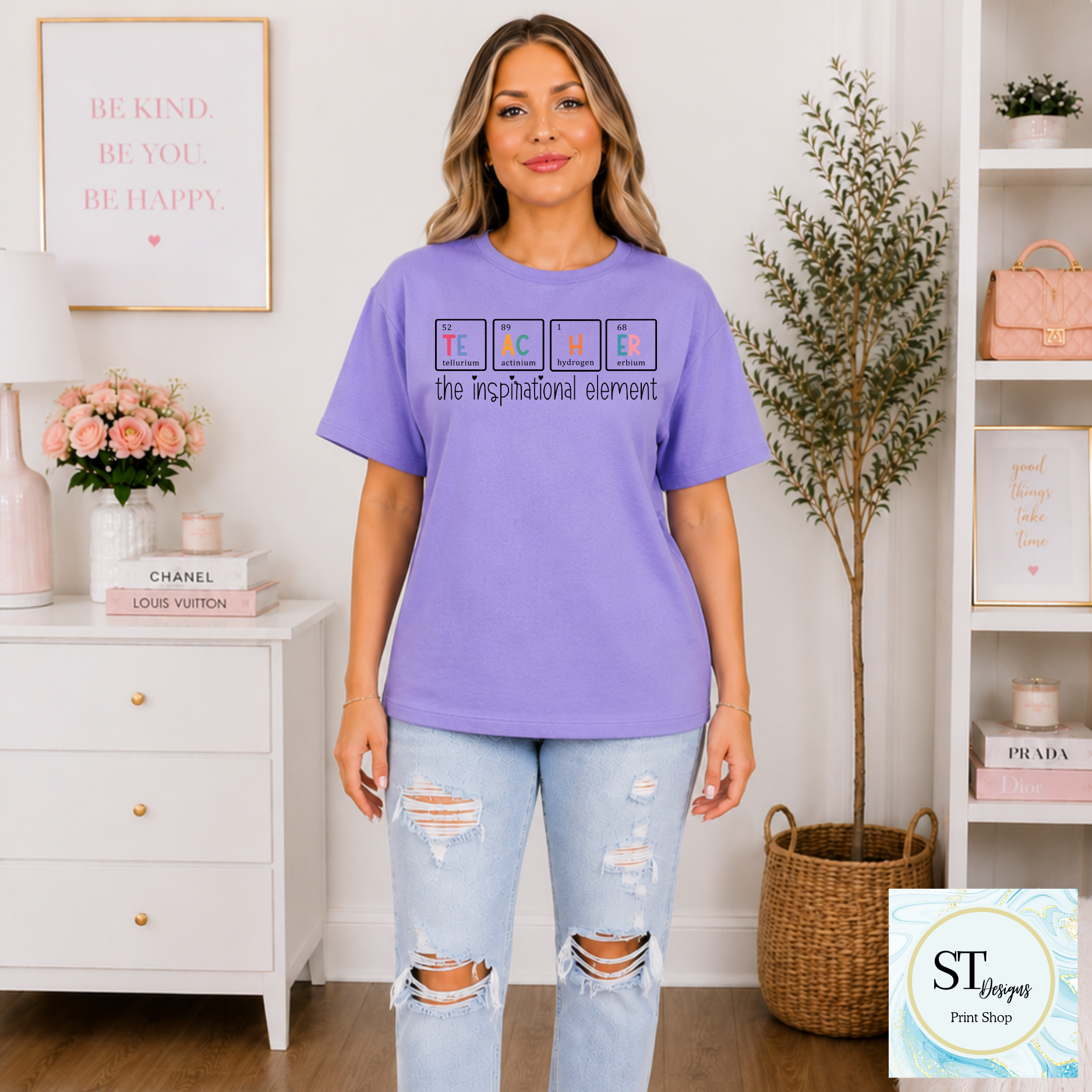 Science Teacher Crewneck Sweatshirt | Teacher Periodic Table Sweatshirt | Chemistry Teacher Gift | STEM Teacher Crewneck | Unisex S-5XL