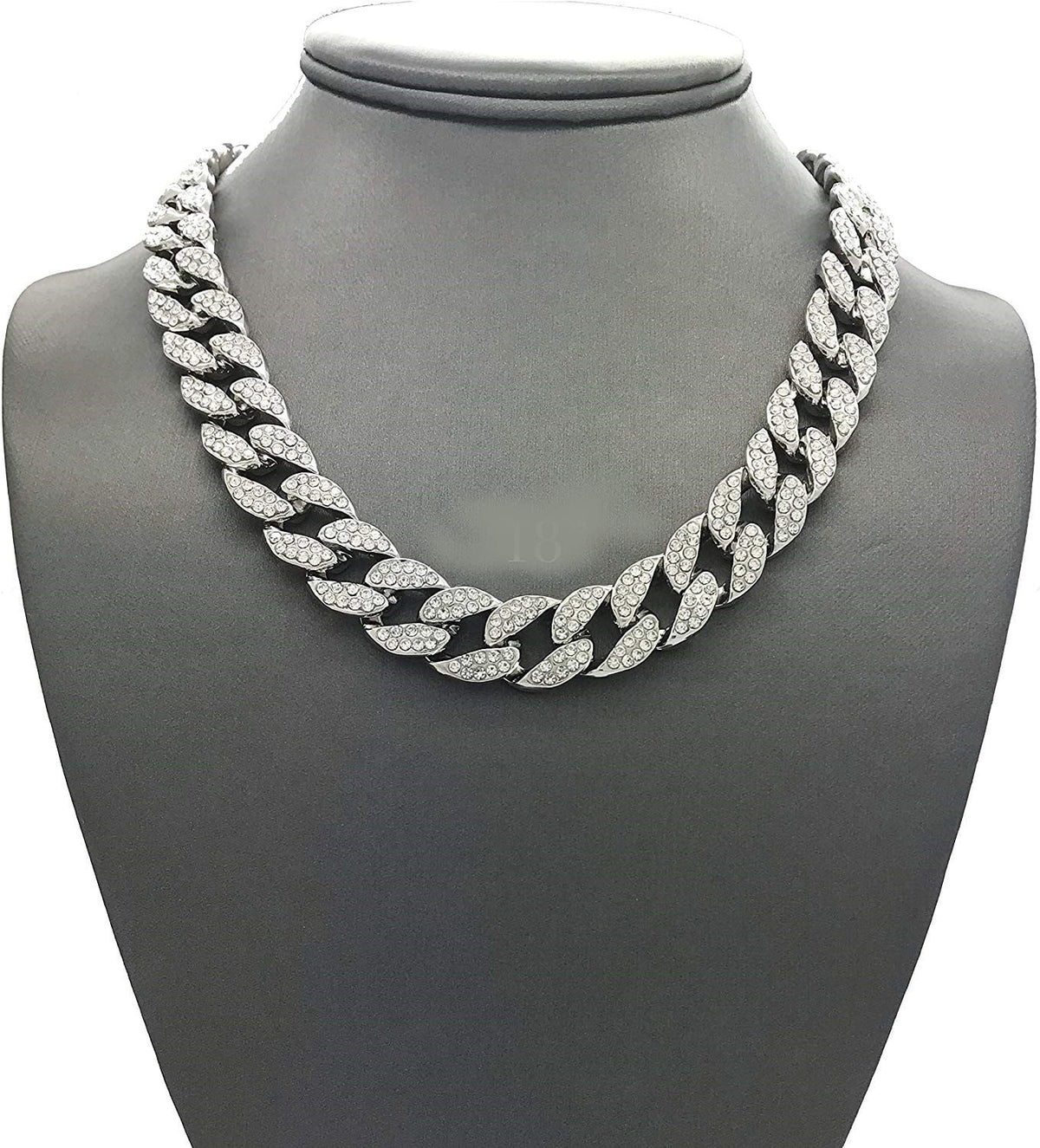 Flawless Pendant & Cuban Chain — Iced Out
