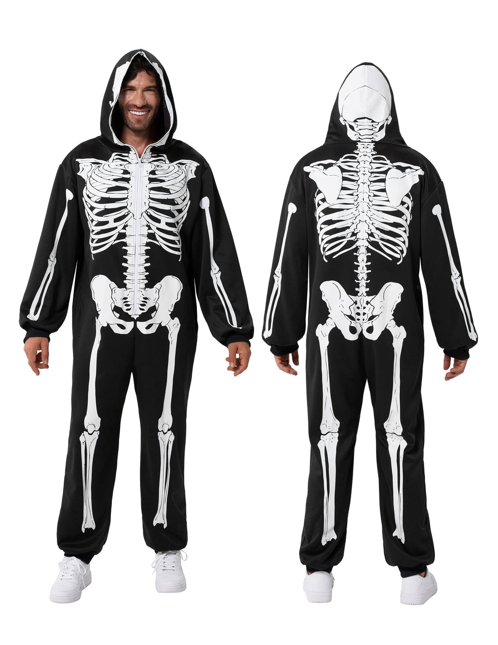 Haunt Skeleton Costume for Men Adult Skeleton