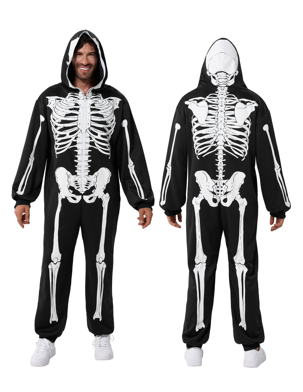 Haunt Skeleton Costume for Men Adult Skeleton