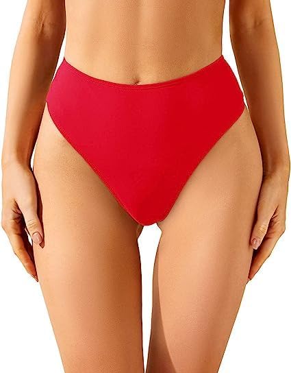 High Waist Thong Bottom