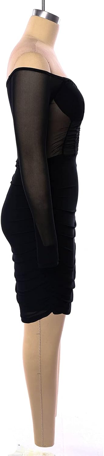 Grand Entrance Mesh Bodycon Set