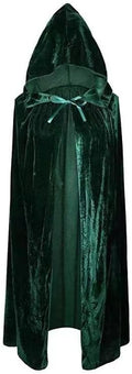 Trick Velvet Hooded Cloak Halloween Cape Costume — Men's