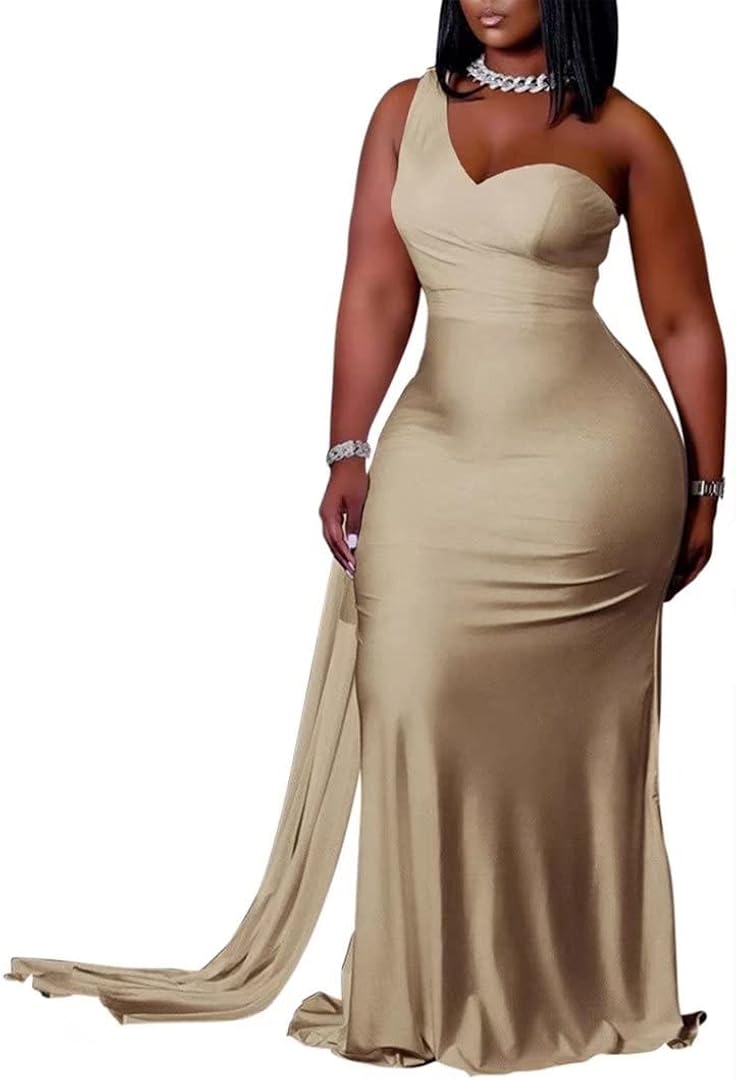 Encore Satin Maxi Dress — Extended Sizing