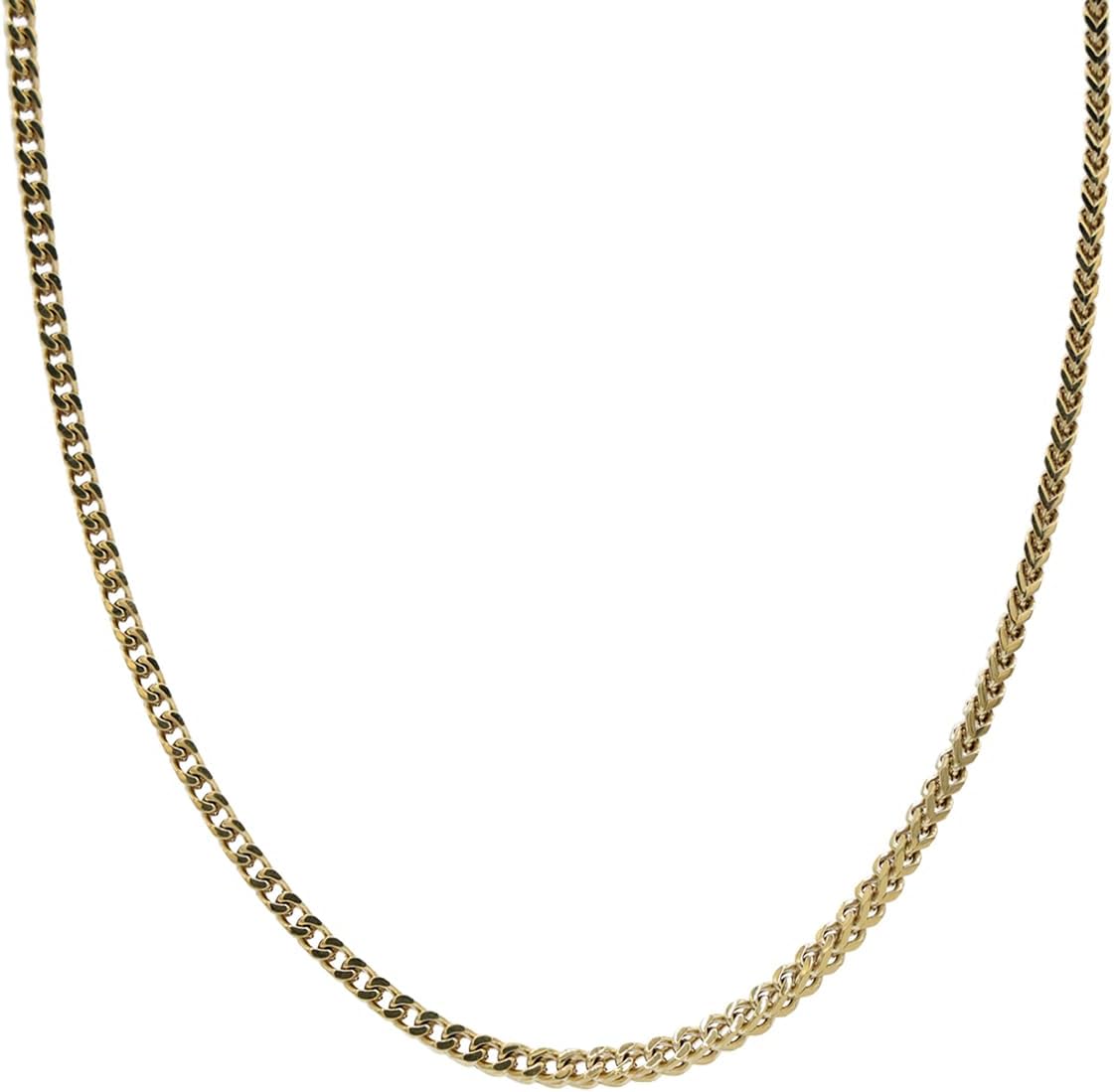 Big Starz Franco Chain Necklace — 18K Gold Plated, 3mm