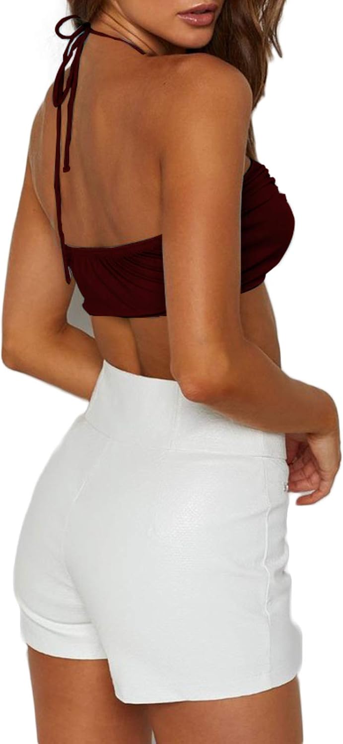 After Hours Y2k Corset Cropped Tank Top Criss — Women's