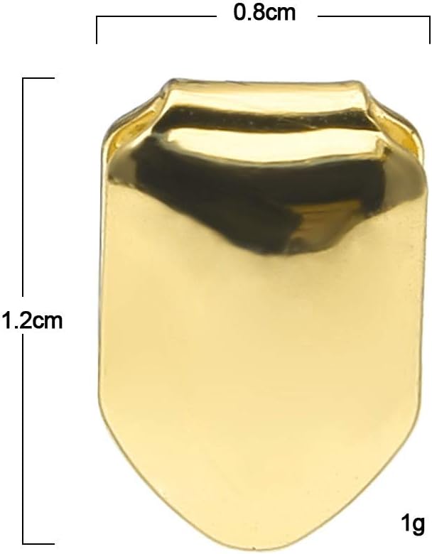 Silver Row 14K Gold-Plated Grillz
