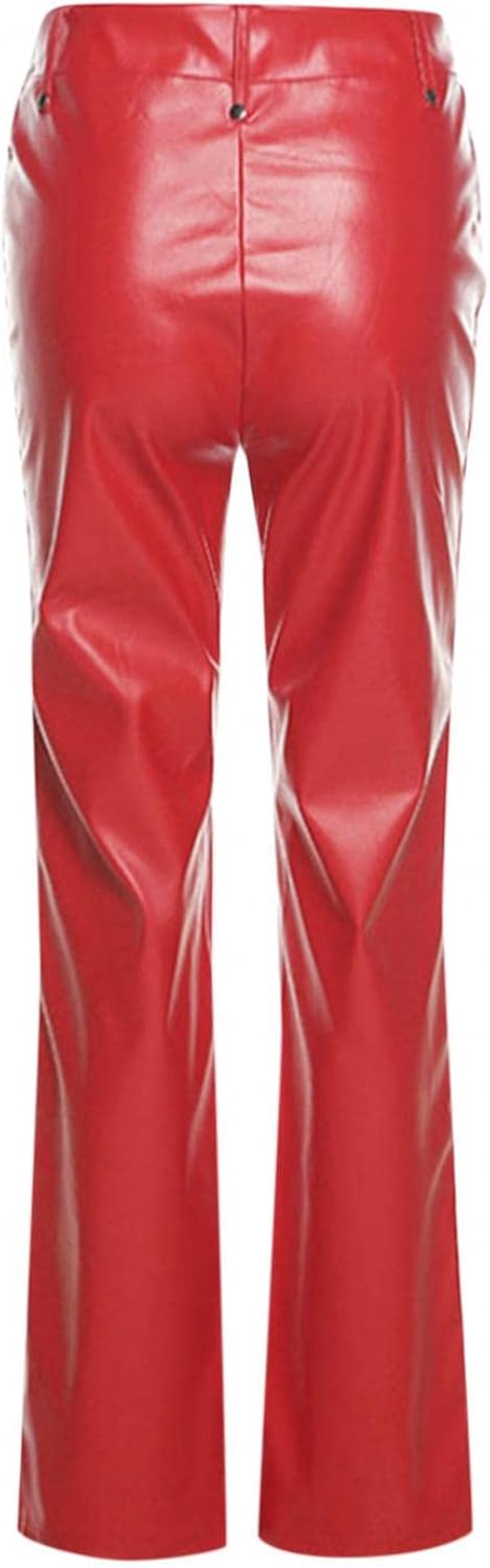 Big Starz Faux Leather Lace-Up Pants