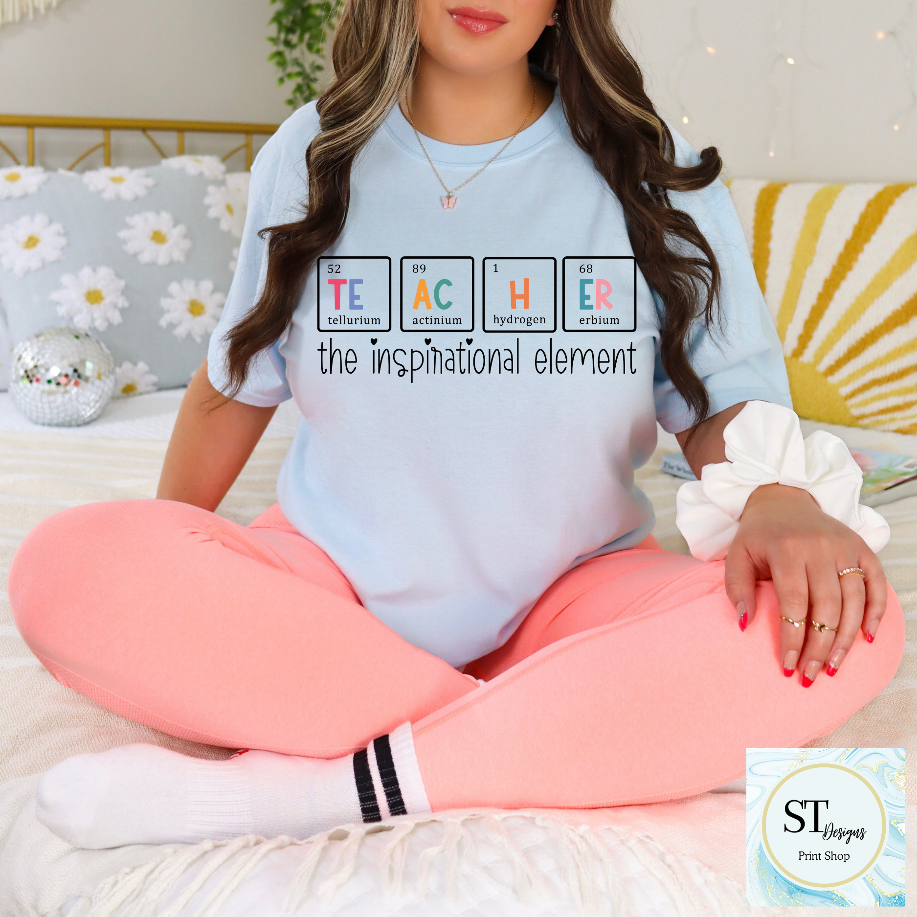 Science Teacher Crewneck Sweatshirt | Teacher Periodic Table Sweatshirt | Chemistry Teacher Gift | STEM Teacher Crewneck | Unisex S-5XL