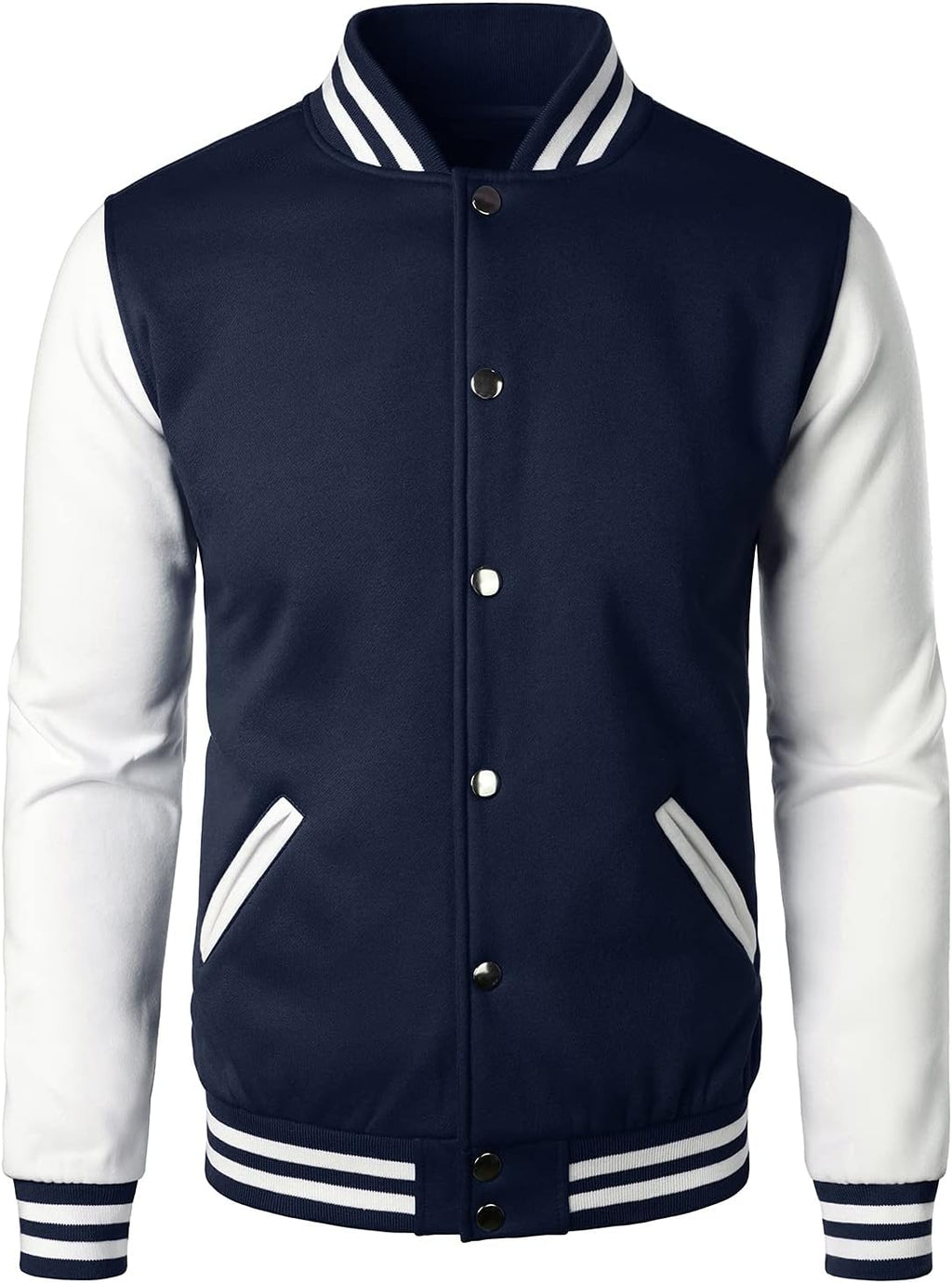 Denim Coat Cotton Varsity Jacket