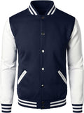 Denim Coat Cotton Varsity Jacket