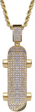 Diamond District CZ Pendant — Iced Out