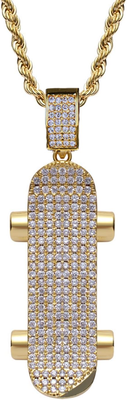 Diamond District CZ Pendant — Iced Out