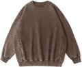 Stone Wash Oversized Hoodie Men Vintage Cotton Casual