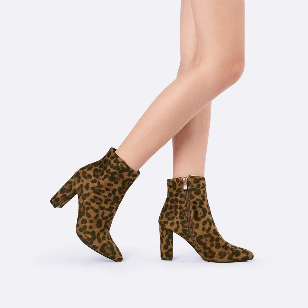 Sharp Edge Ankle Booties