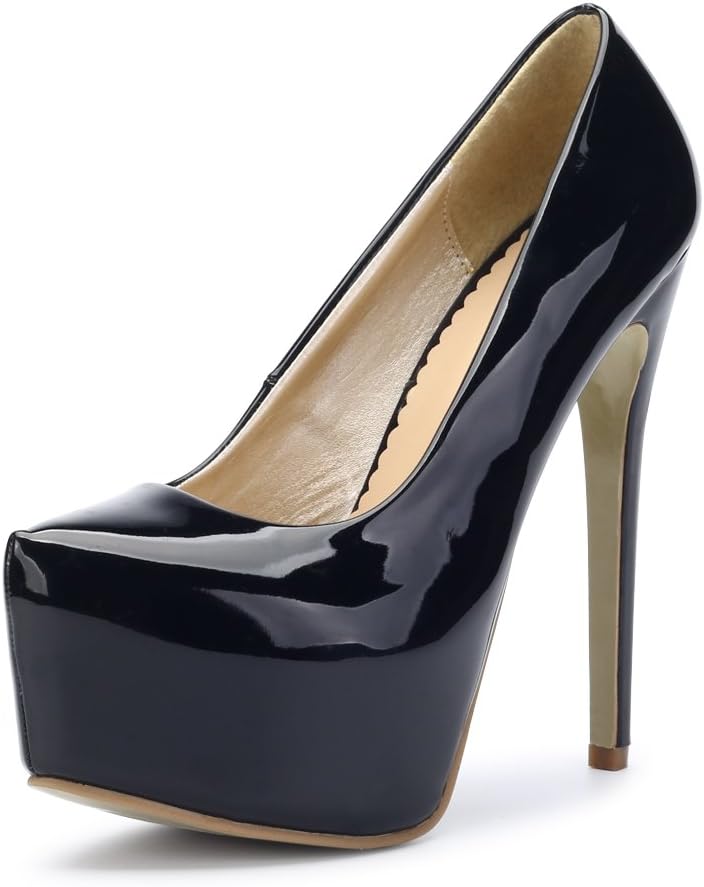 Hidden Platform Stiletto Pumps