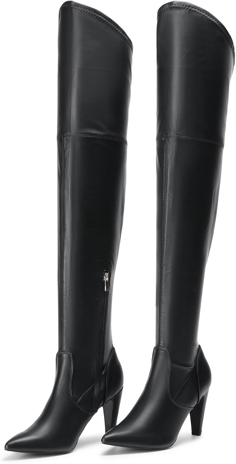Stiletto Hour Over the Knee High Boots — Women's