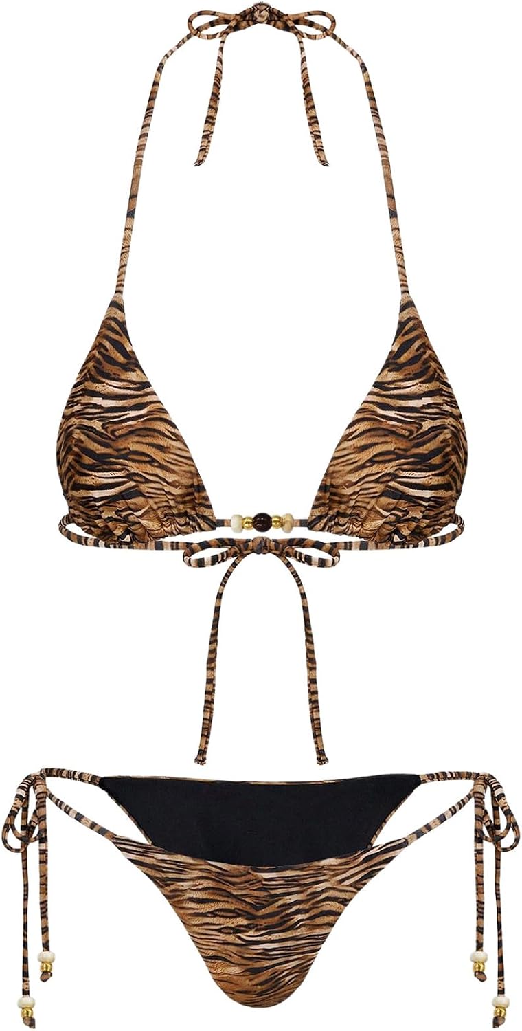 Zebra Stripe Bikini