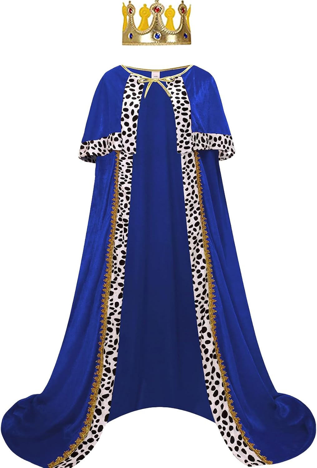 Nightcrawler King Costume Cape Full Length Velvet — Men's