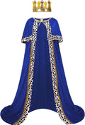 Nightcrawler King Costume Cape Full Length Velvet — Men's