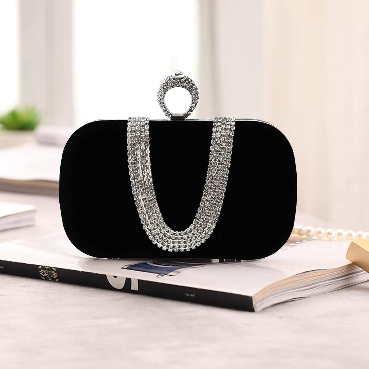 Velvet Ice Evening Clutch