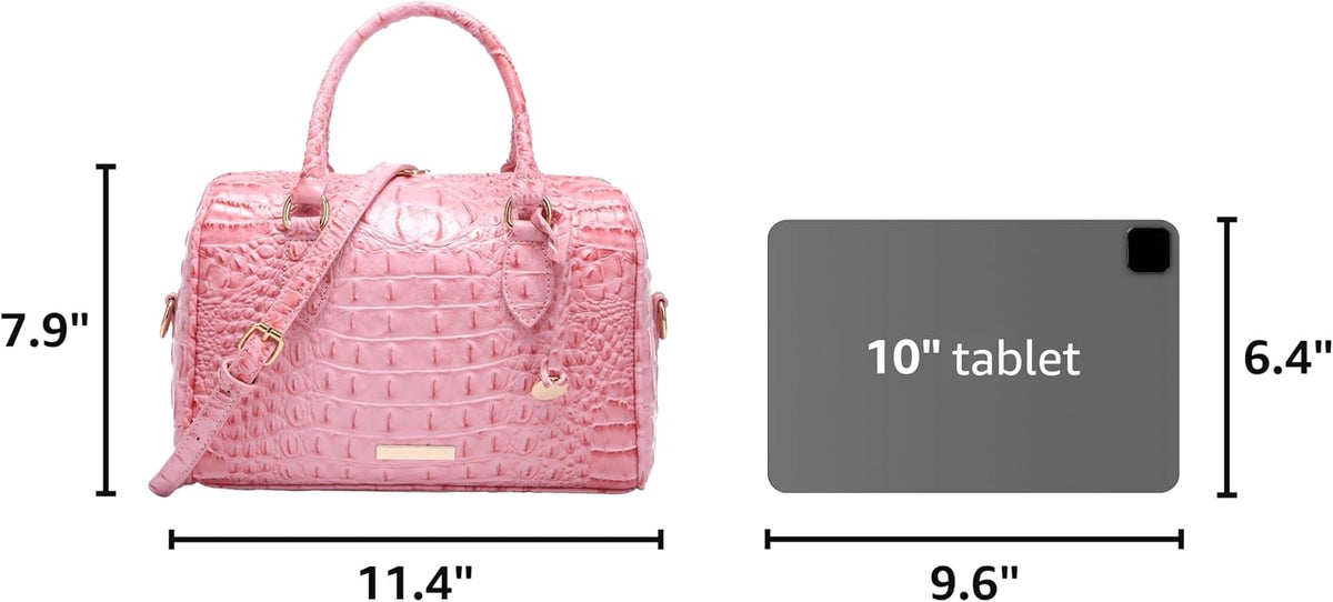 Croc Boss Top Handle Tote