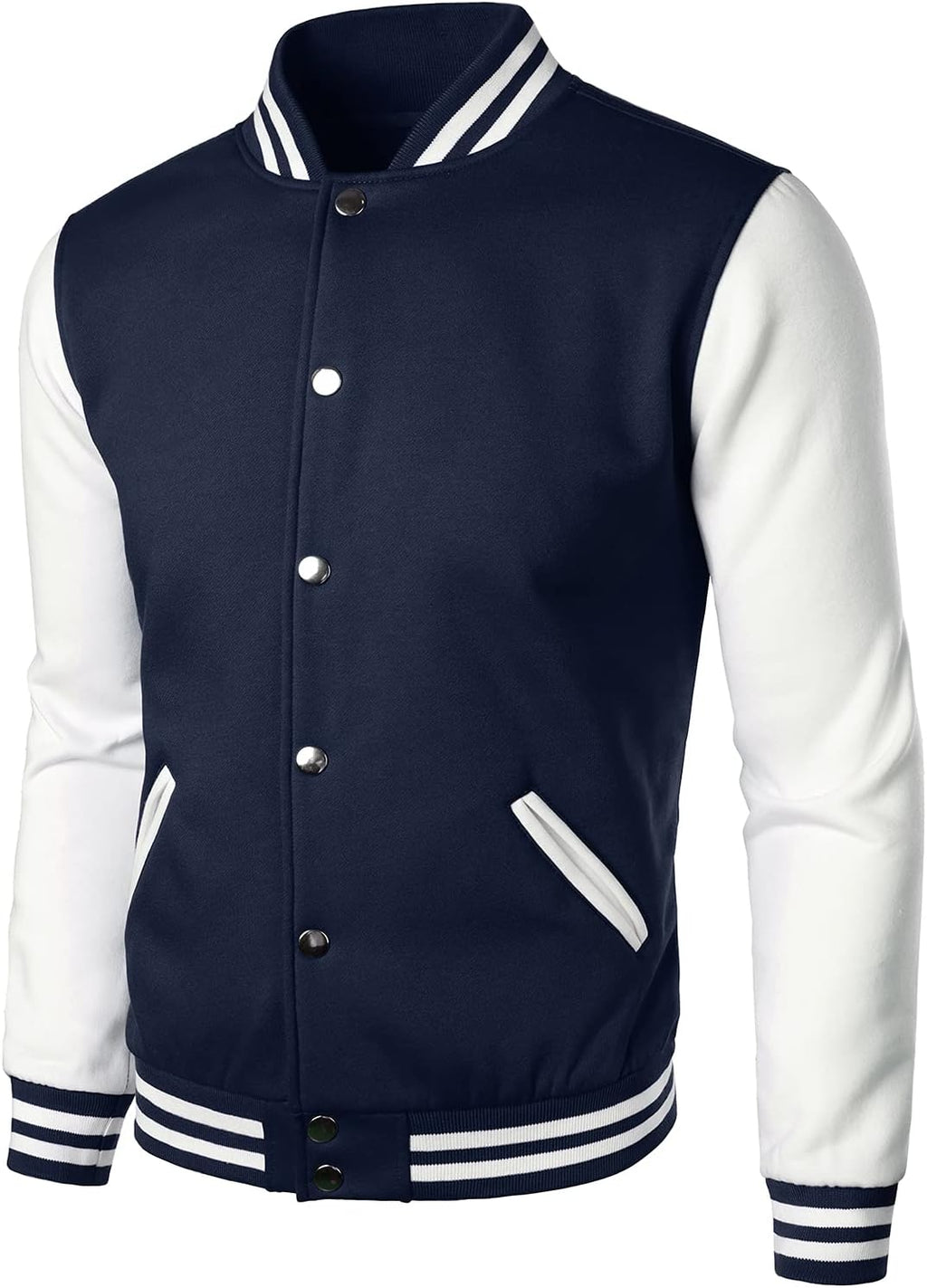 Denim Coat Cotton Varsity Jacket
