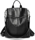 Arm Candy Genuine Cow Leather Backpack Shoulder Handbag — Women's