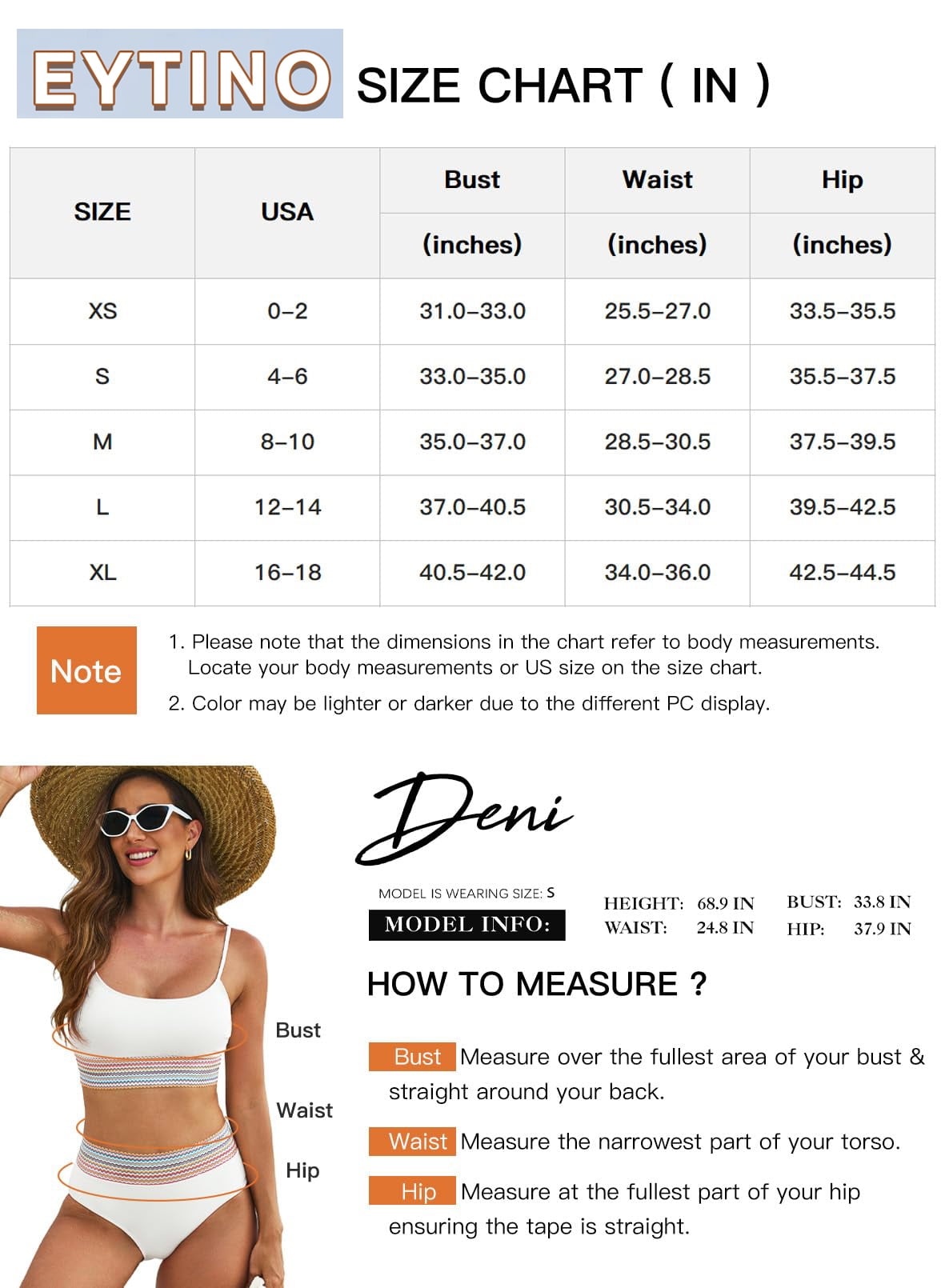 Yacht Day 2 Piece Swimsuit Bikinis High Waisted — Women's