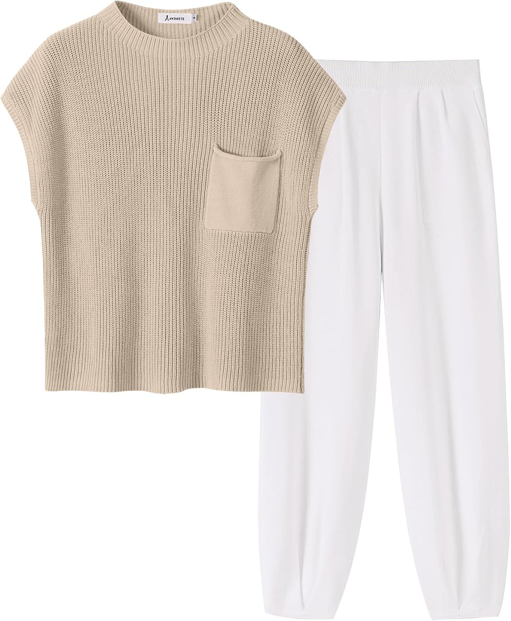 Same Fabric Crop & Pant Set