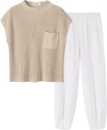 Same Fabric Crop & Pant Set