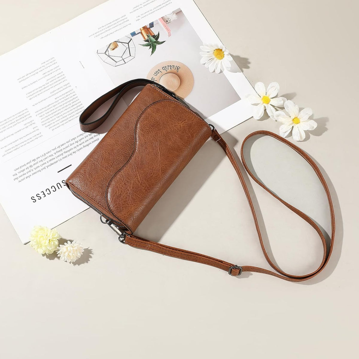 Blueprint Leather Crossbody