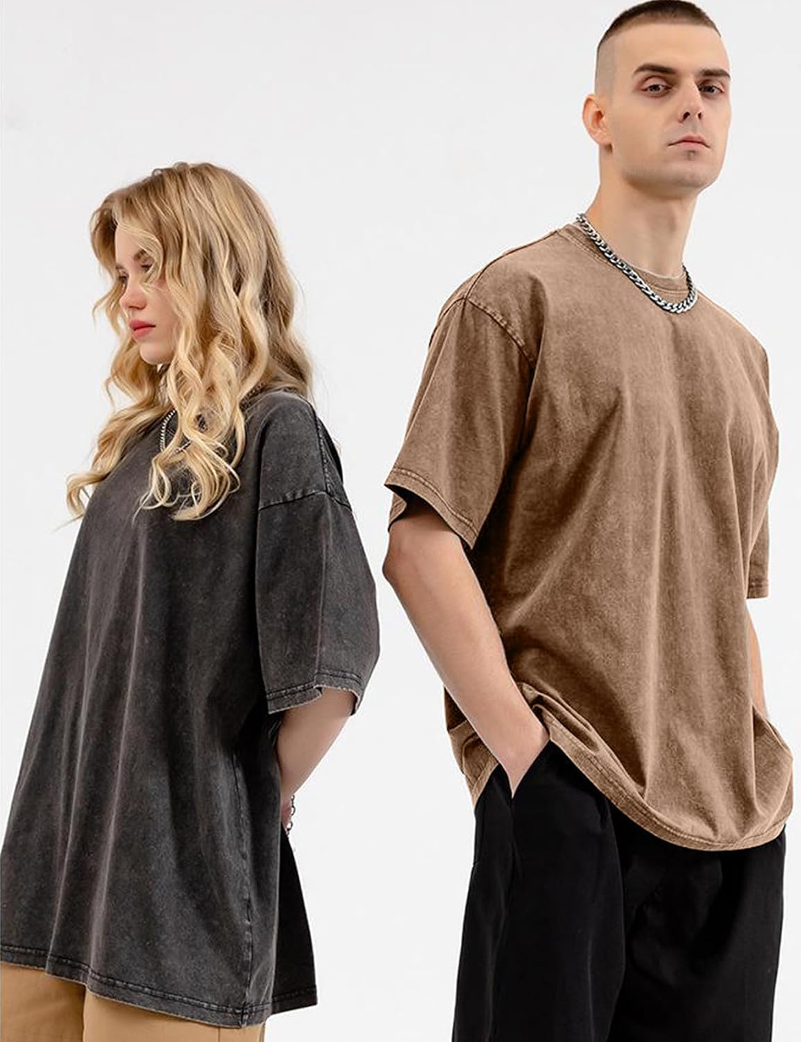 Big Fit Men Oversized T Shirts Vintage Tee