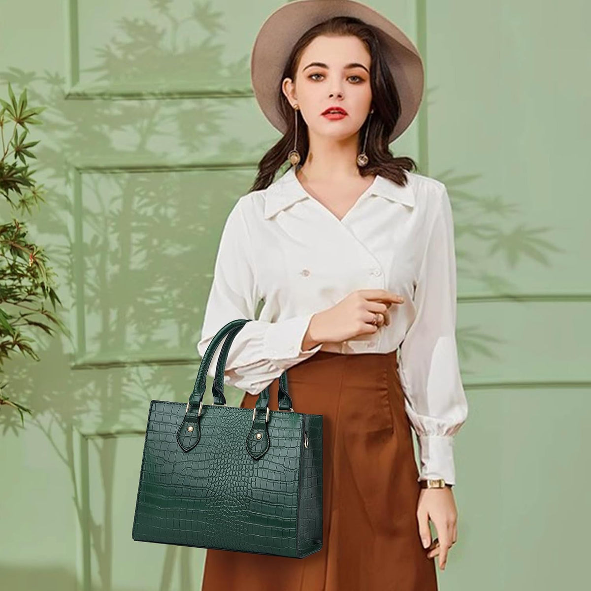 Runway Top Handle Purse