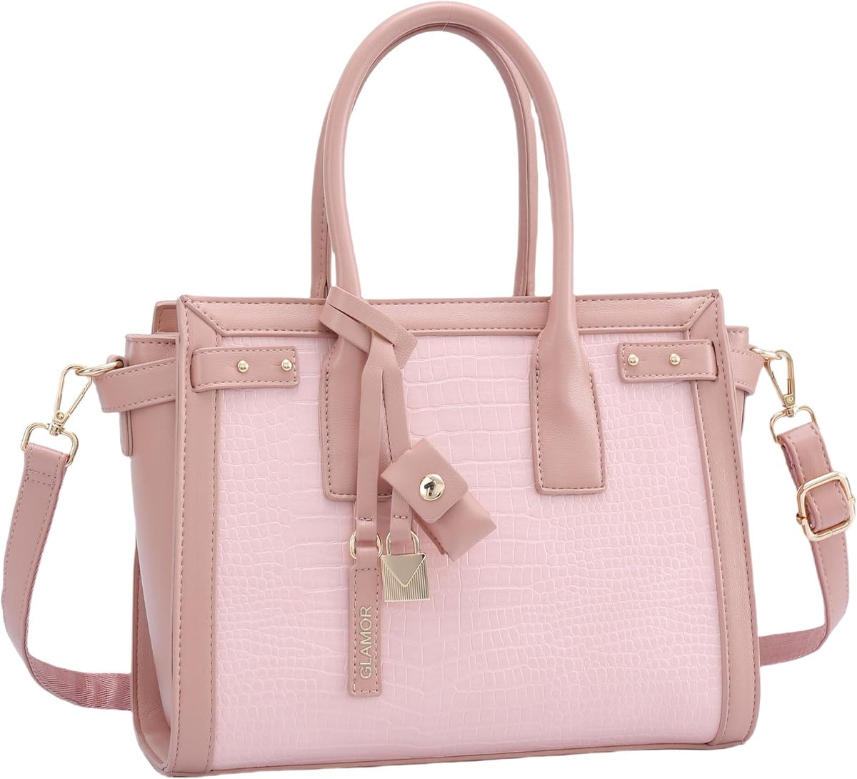 Runway Luxury Crocodile Pattern Handbag Lady Tote — Women's