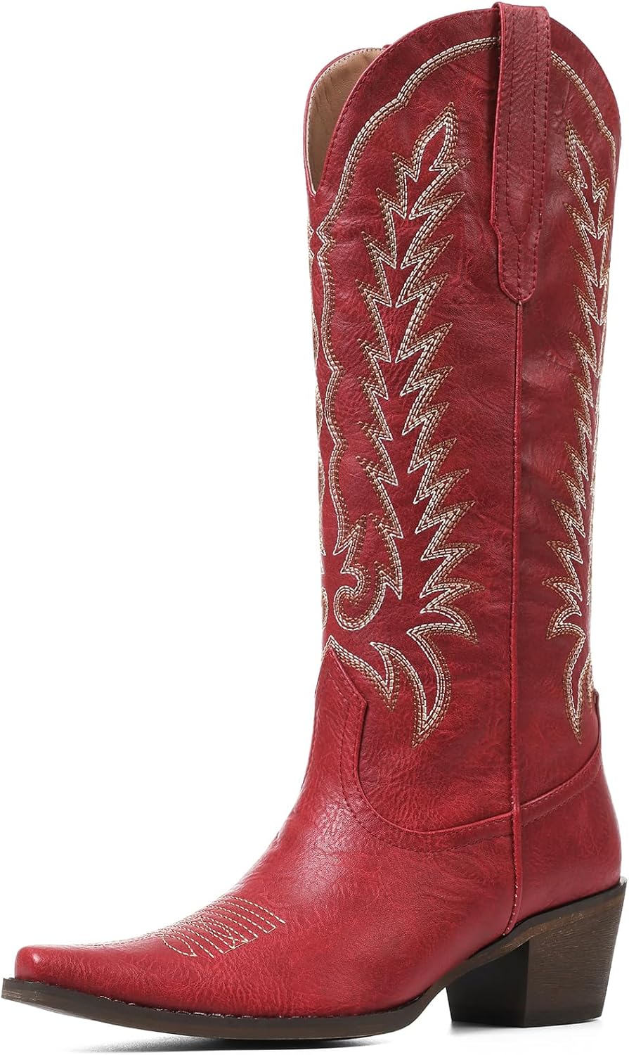 Court Knee-High Boots — Chunky