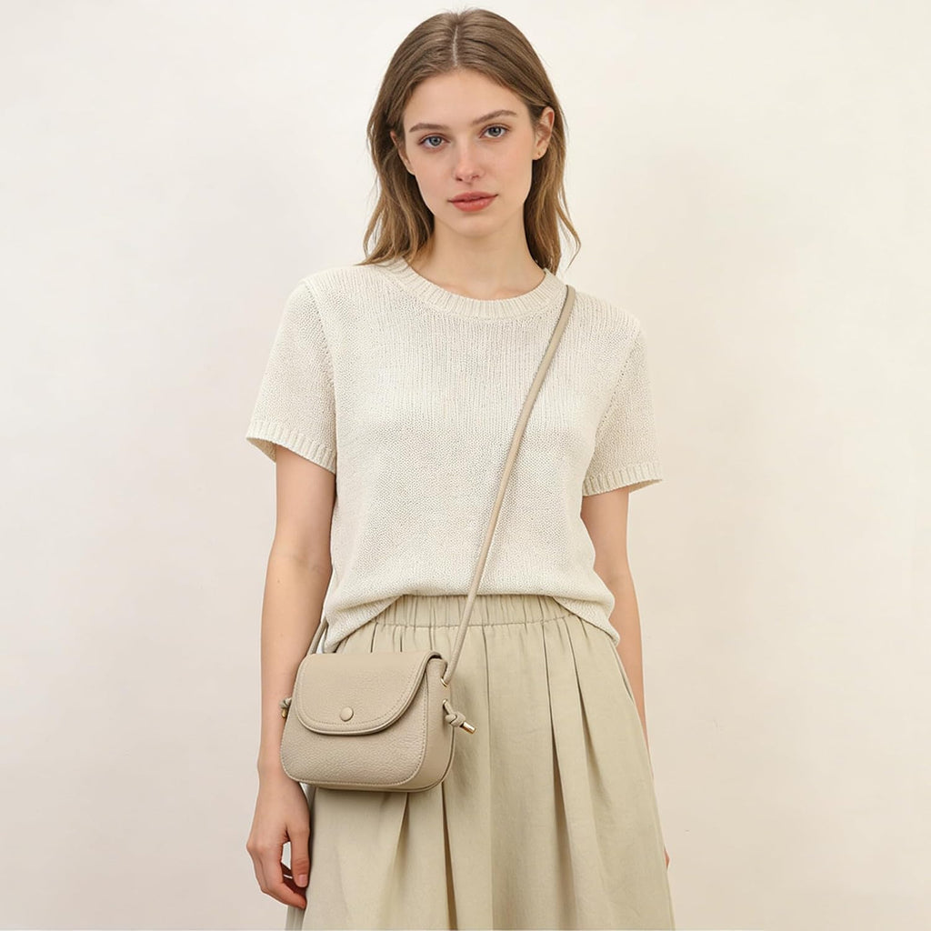 Uptown Vegan Leather Crossbody