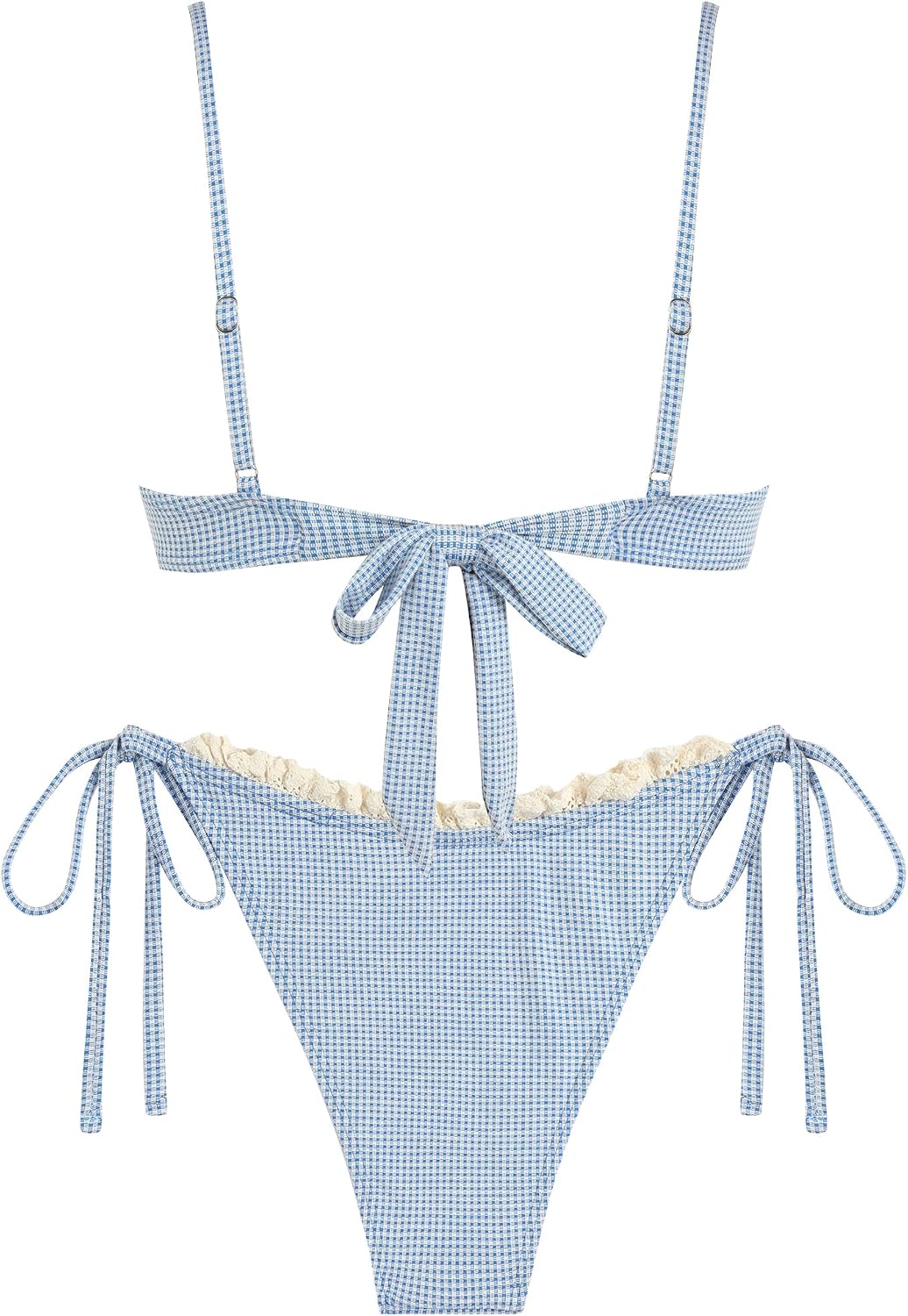 Salt Water High Cut Bikini Sets String Swimsuit — Women's