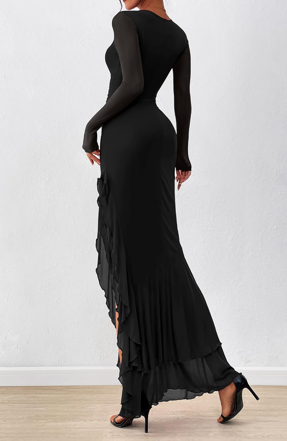After Hours Maxi Dress — Long Sleeve