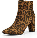 Sharp Edge Ankle Booties