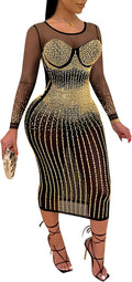 VIP Rhinestone Dress