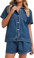 Cookout Denim Short Set