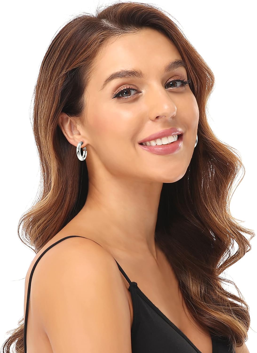 Deep Freeze 14K Gold-Plated Hoop Earrings — Chunky