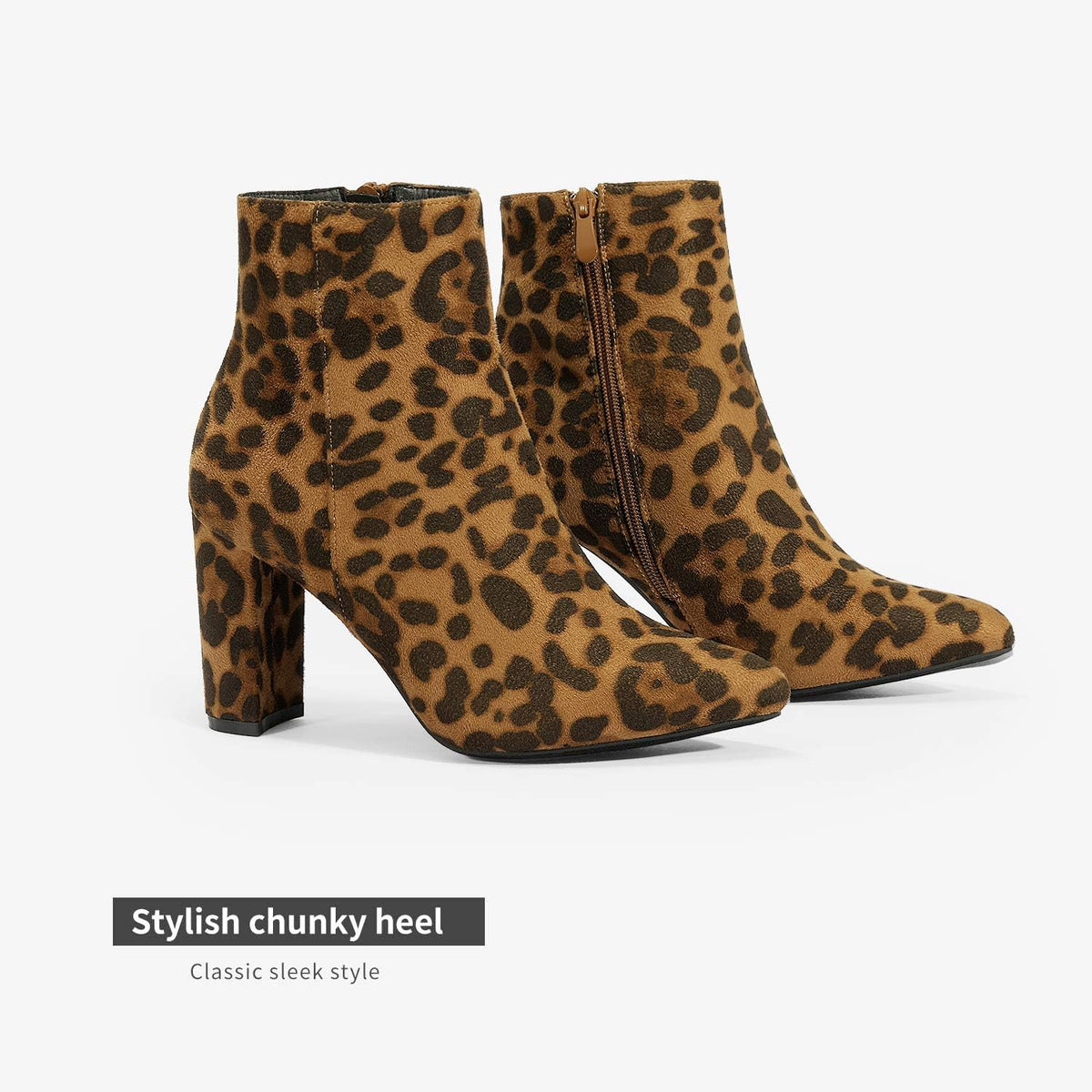 Sharp Edge Ankle Booties