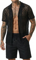 Beach Money Mesh Shirt & Short Set
