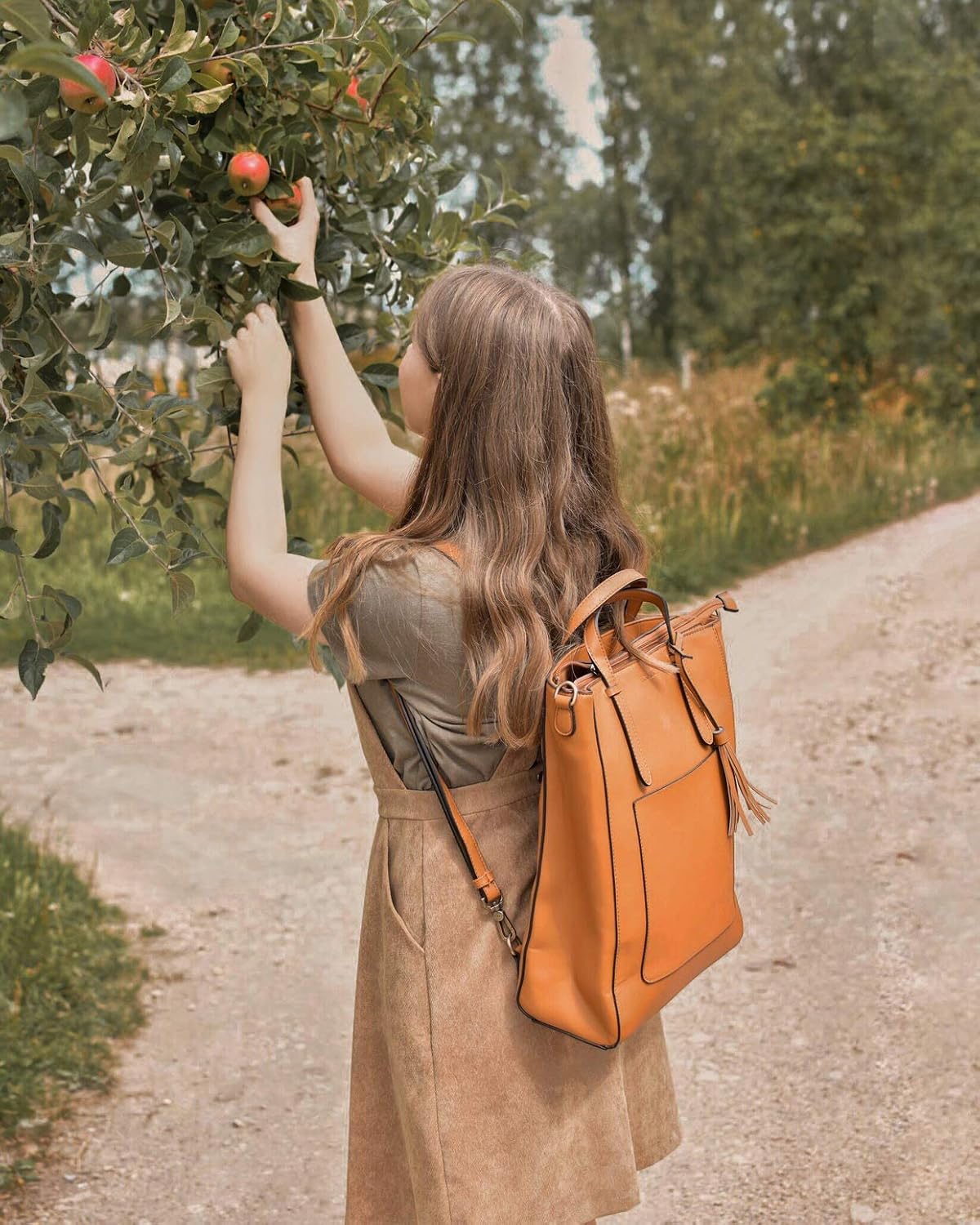 Gold Standard Vegan Leather Shoulder Bag — Convertible