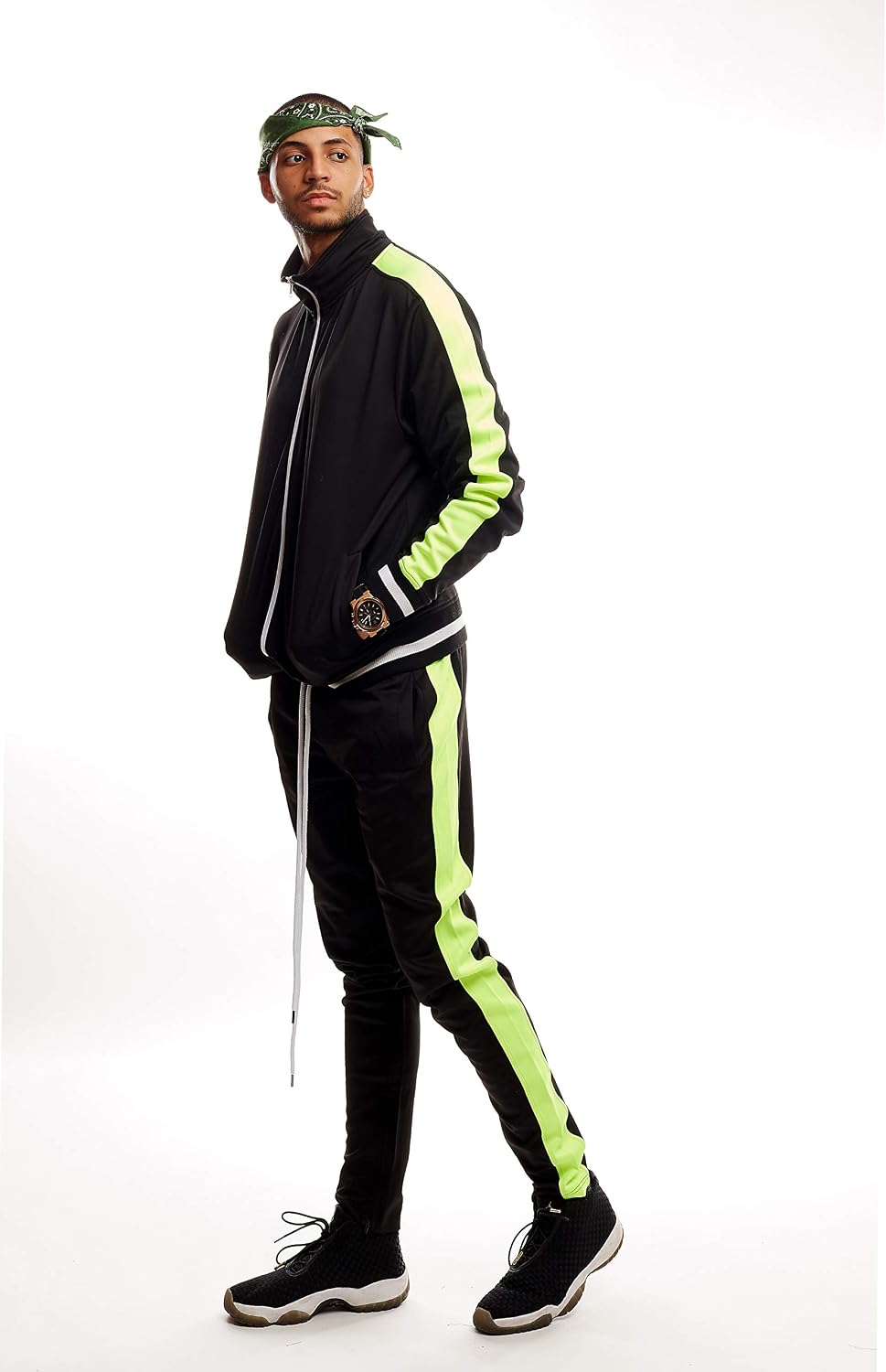 Big Starz Urban Hip Hop Premium Track Jacket detail